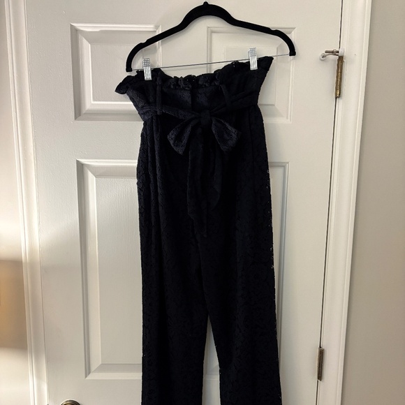 J.Crew Collection Black Lace Pants Fully Lined Size 4T - Picture 3 of 9